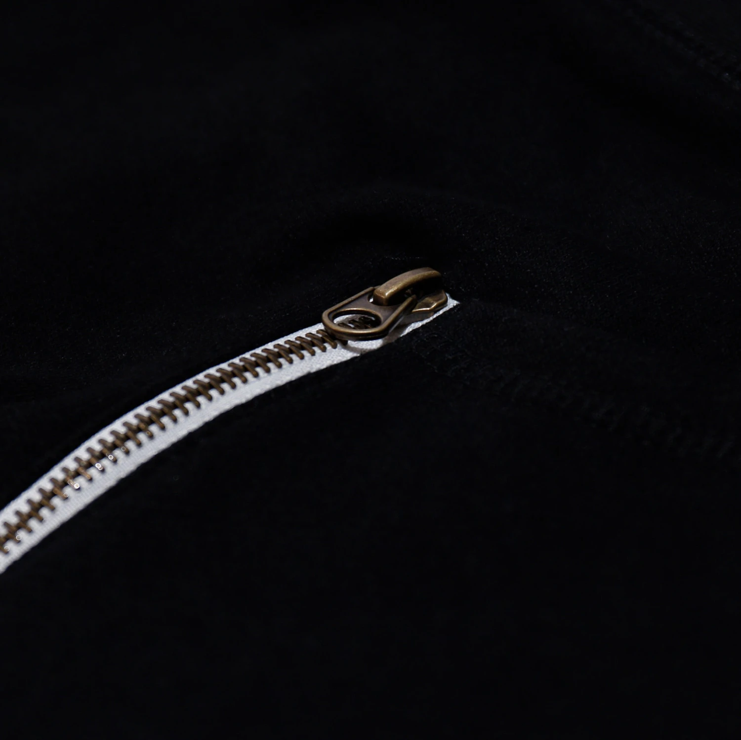 Terry Zip Mens Hoodie (Black Abyss) 5 Terry Zip Mens Hoodie (Black Abyss) - Image 3