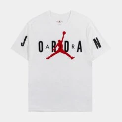 Jordan Air Stretch Mens Short Sleeve Shirt (White)