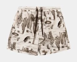 Desert Hybrid Mens Shorts (Beige/Brown)