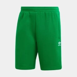 ADIDAS Trefoil Essentials Mens Shorts (Green)