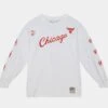 Chicago Bulls Cherry Bomb Mens Long Sleeve Shirt (White) 1 Chicago Bulls Cherry Bomb Mens Long Sleeve Shirt (White) -Nike || ADIDAS || Jordan Clothing Shop 199a13397b290e307c0a3a185b31ad65