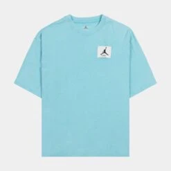 Jordan Flight Essentials Oversized Mens Short Sleeve Shirt (Blue)