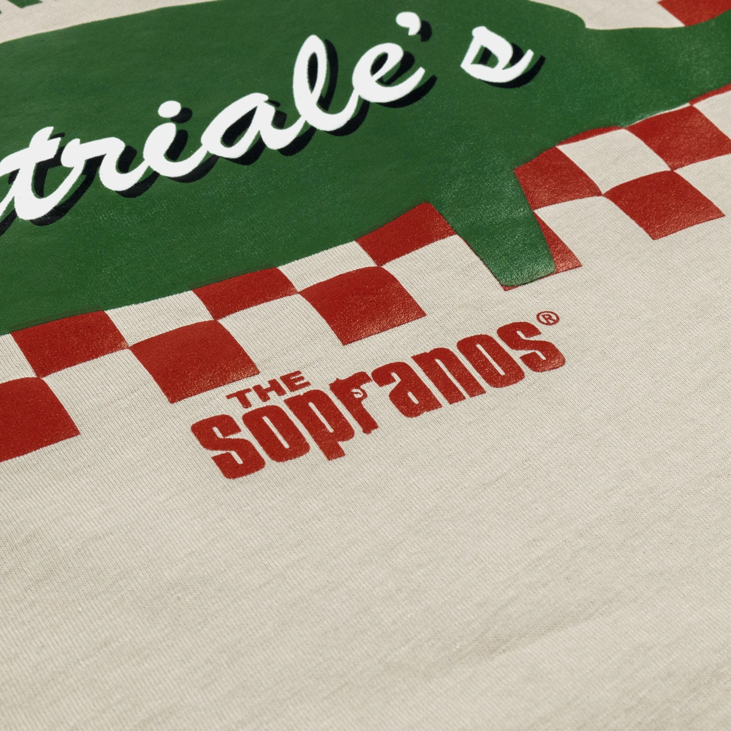 SP X The Sopranos Pork Store Mens Short Sleeve Shirt (Beige) 6 SP X The Sopranos Pork Store Mens Short Sleeve Shirt (Beige) - Image 4