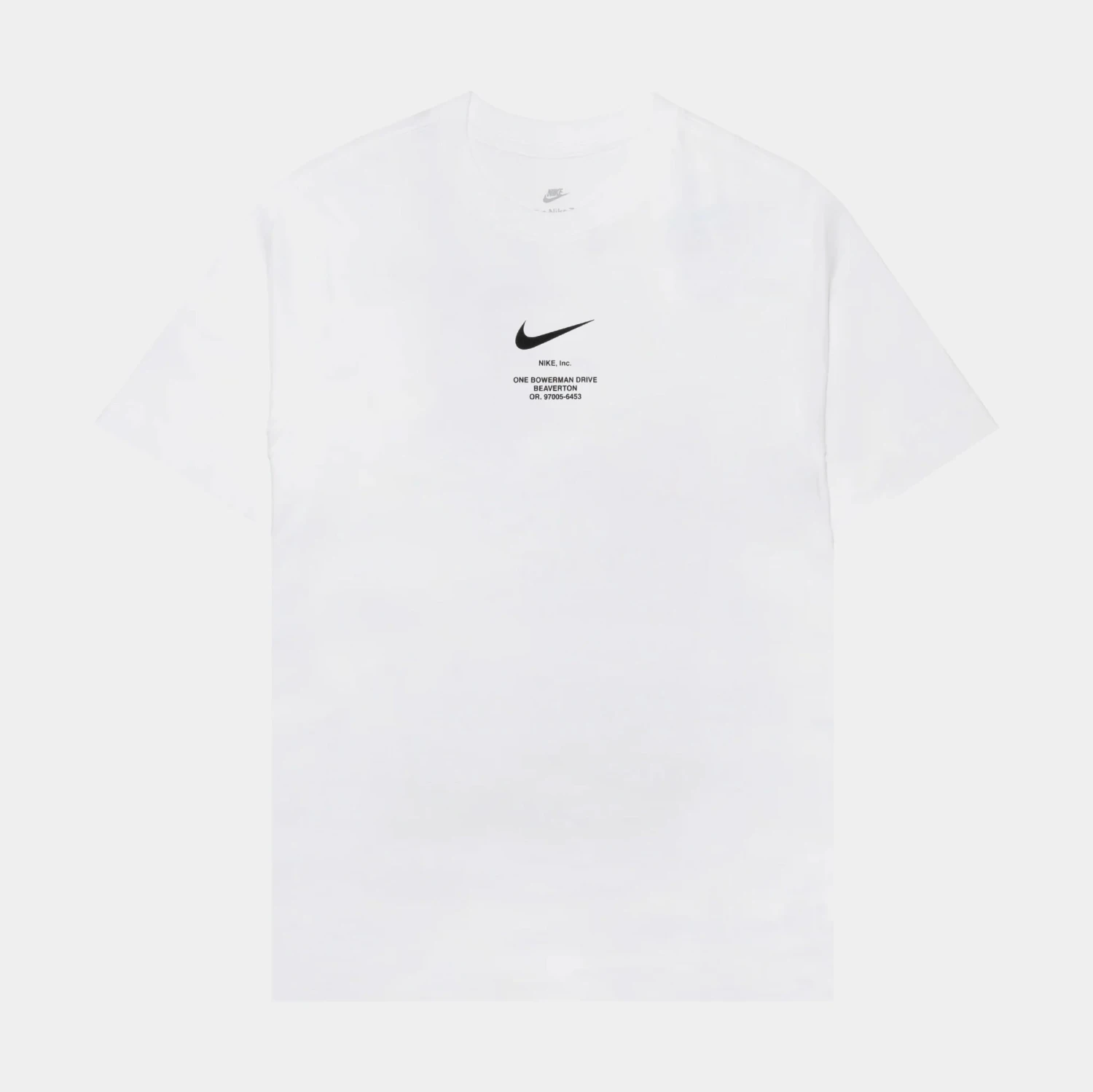 Nike NSW Big Swoosh Mens Short Sleeve Shirt (White) 3 Nike NSW Big Swoosh Mens Short Sleeve Shirt (White)