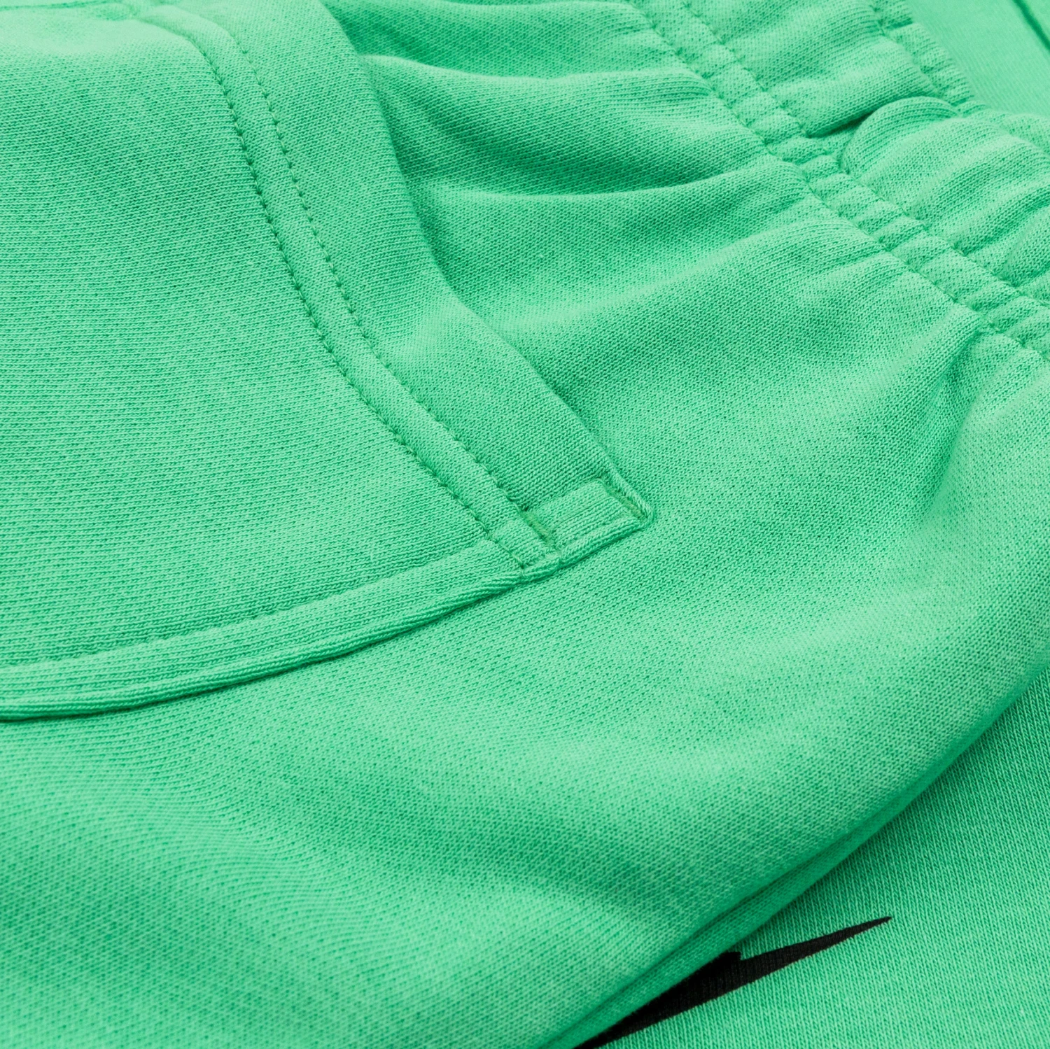 Nike Club + MLogo Fleece Mens Shorts (Green) 4 Nike Club + MLogo Fleece Mens Shorts (Green) - Image 2