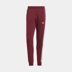 ADIDAS Adicolor Classic 3 Stripe Mens Pants (Shadow Red)