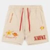 SP X Scarface Stars Fleece Mens Shorts (Beige) -Nike || ADIDAS || Jordan Clothing Shop 608b588e7e297de4e305a948136ff2f4