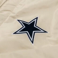 Dallas Cowboys Reversible Letterman Mens Jacket (Beige/White) -Nike || ADIDAS || Jordan Clothing Shop 71f7f1691a6e28e29d28bbb58e7d71cc