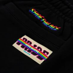SP X Gilbert Baker Love Is Love Mens Shorts (Black) -Nike || ADIDAS || Jordan Clothing Shop 7d945a8e7359c5a261f2e3a0089890ae