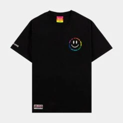 SP X Gilbert Baker Love Is Love Mens Short Sleeve Shirt (Black)