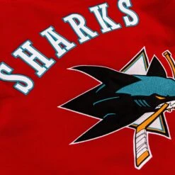San Jose Sharks Reversible Letterman Mens Jacket (Red/White) -Nike || ADIDAS || Jordan Clothing Shop 7fa3c29c924b90a1f9c9ca7aa02b0287