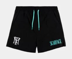 SP X Scarface Hybrid Mens Shorts (Black)
