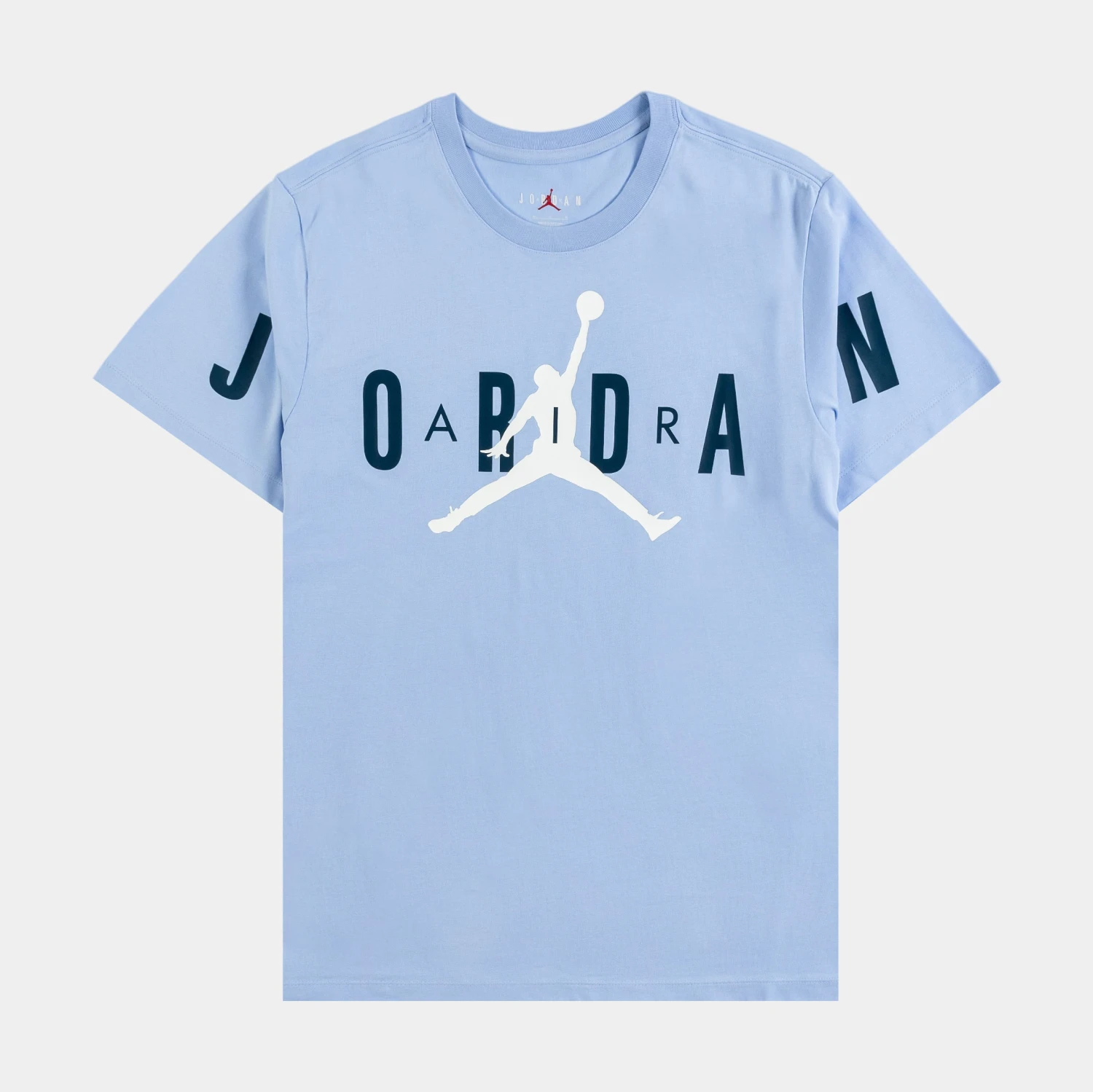 Jordan MJ Stretch Crew Mens Short Sleeve Shirt (Blue) 3 Jordan MJ Stretch Crew Mens Short Sleeve Shirt (Blue)