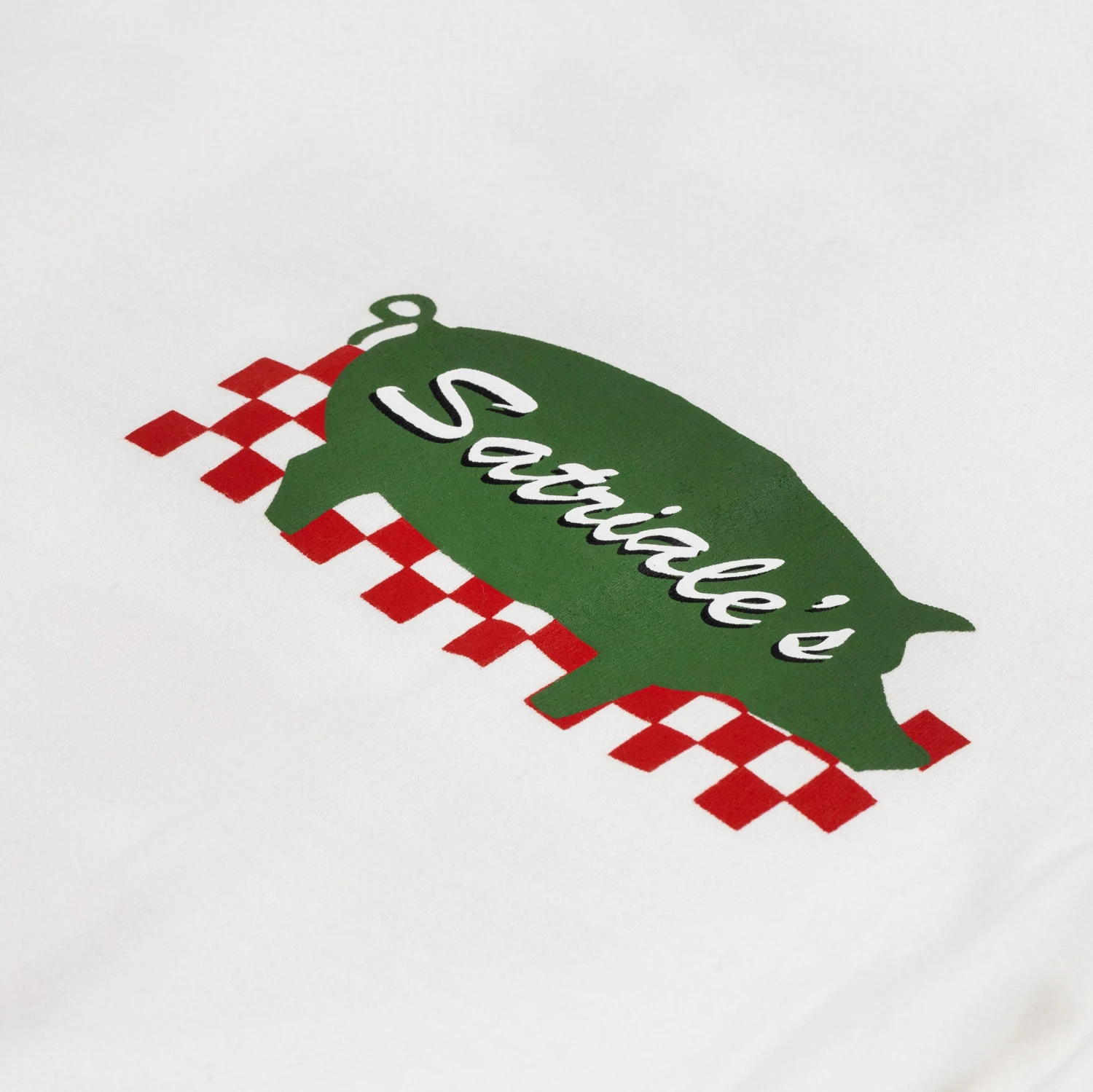 SP X The Sopranos Pork Store Mens Short Sleeve Shirt (White) 5 SP X The Sopranos Pork Store Mens Short Sleeve Shirt (White) - Image 3