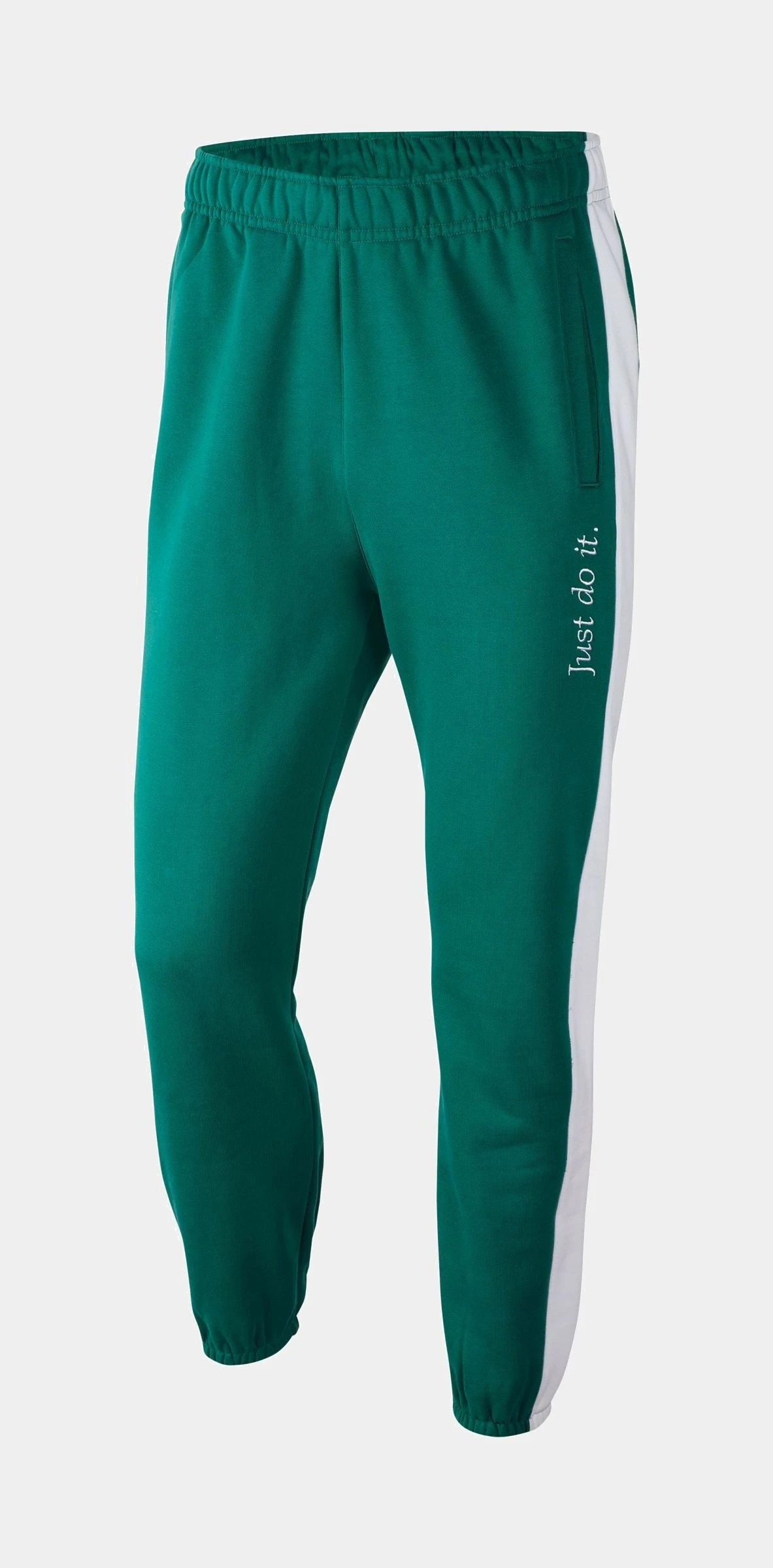 Nike Sportswear Just Do It JDI Mens Fleece Pants (Green) 4 Nike Sportswear Just Do It JDI Mens Fleece Pants (Green) - Image 2
