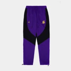 Nike Los Angeles Lakers Woven Mens Pants (Purple/Black)