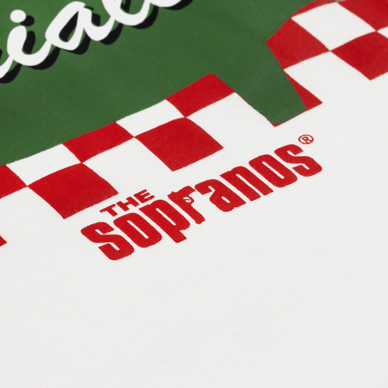 SP X The Sopranos Pork Store Mens Short Sleeve Shirt (White) 6 SP X The Sopranos Pork Store Mens Short Sleeve Shirt (White) - Image 4