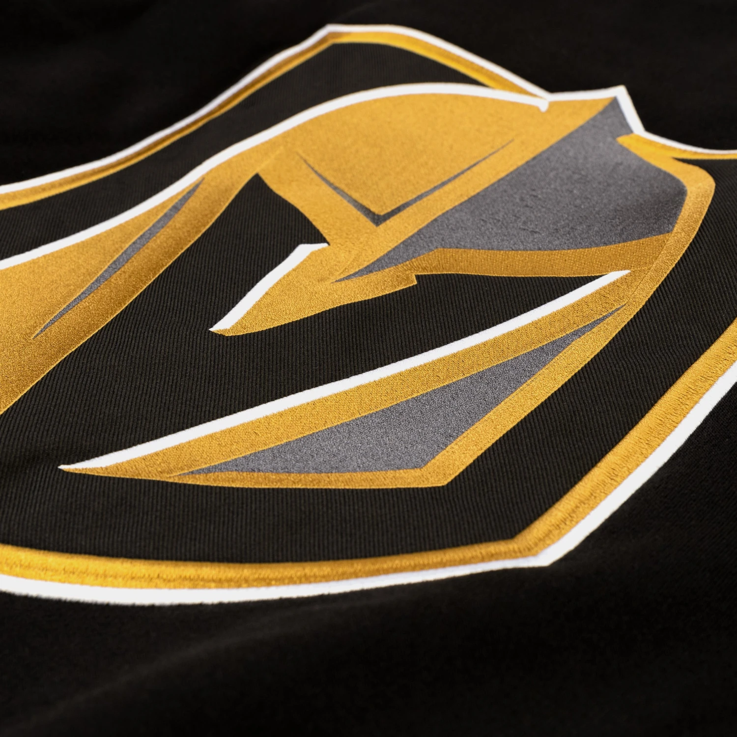 Las Vegas Golden Knights Reversible Letterman Mens Jacket (Black/White) 8 Las Vegas Golden Knights Reversible Letterman Mens Jacket (Black/White) - Image 6