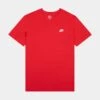 Nike NSW Club Mens Short Sleeve Shirt (Red) 1 Nike NSW Club Mens Short Sleeve Shirt (Red) -Nike || ADIDAS || Jordan Clothing Shop a530381db5f11e03262beb389ced2db5