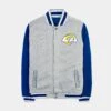 Los Angeles Rams Reversible Letterman Mens Jacket (Blue/Grey) -Nike || ADIDAS || Jordan Clothing Shop a876c1744ed4372340968c9594983f70