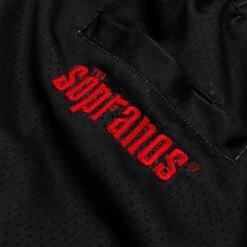 SP X The Sopranos Bada Bing Mesh Mens Shorts (Black) 9 SP X The Sopranos Bada Bing Mesh Mens Shorts (Black) -Nike || ADIDAS || Jordan Clothing Shop b1fe7ec5625196a7614fe011323c068a