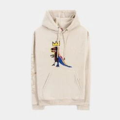 SP X Basquiat Dispenser Mens Hoodie (Beige)