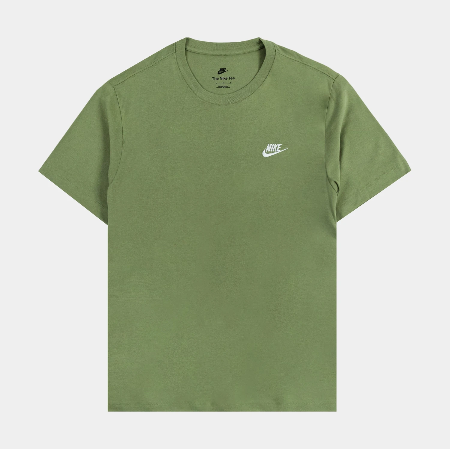 Nike NSW Club Mens Short Sleeve Shirt (Green) 3 Nike NSW Club Mens Short Sleeve Shirt (Green)