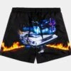 SP X Back To The Future Time Machine Hybrid Mens Shorts (Black) -Nike || ADIDAS || Jordan Clothing Shop c037582e3d38b898e8955a88da8a4f65