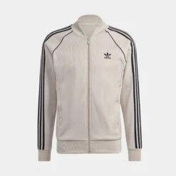 ADIDAS Adicolor Classics Track Mens Jacket (Beige/Black)