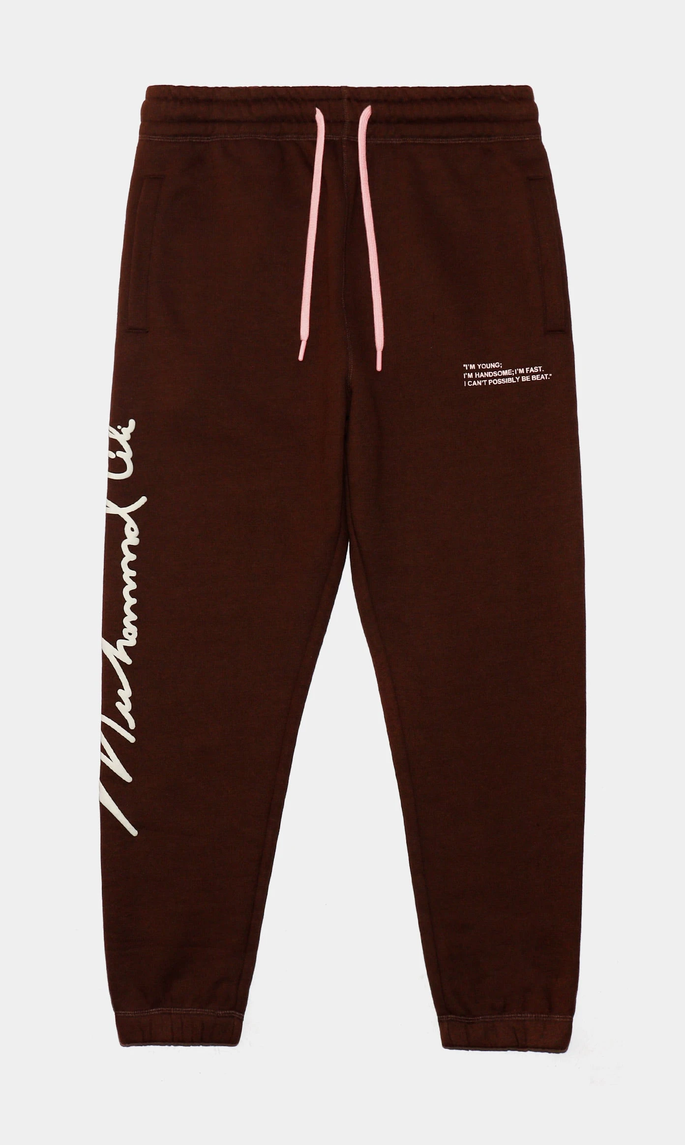 Shoe Palace X Ali Signature Ali Joggers Mens Pants (Brown) 3 Shoe Palace X Ali Signature Ali Joggers Mens Pants (Brown)