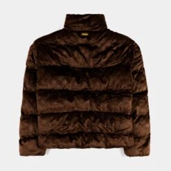 Brown Velour Puffer Mens Jacket (Brown) 6 Brown Velour Puffer Mens Jacket (Brown) -Nike || ADIDAS || Jordan Clothing Shop cf38428d76f7b13874cca21ab49d2704
