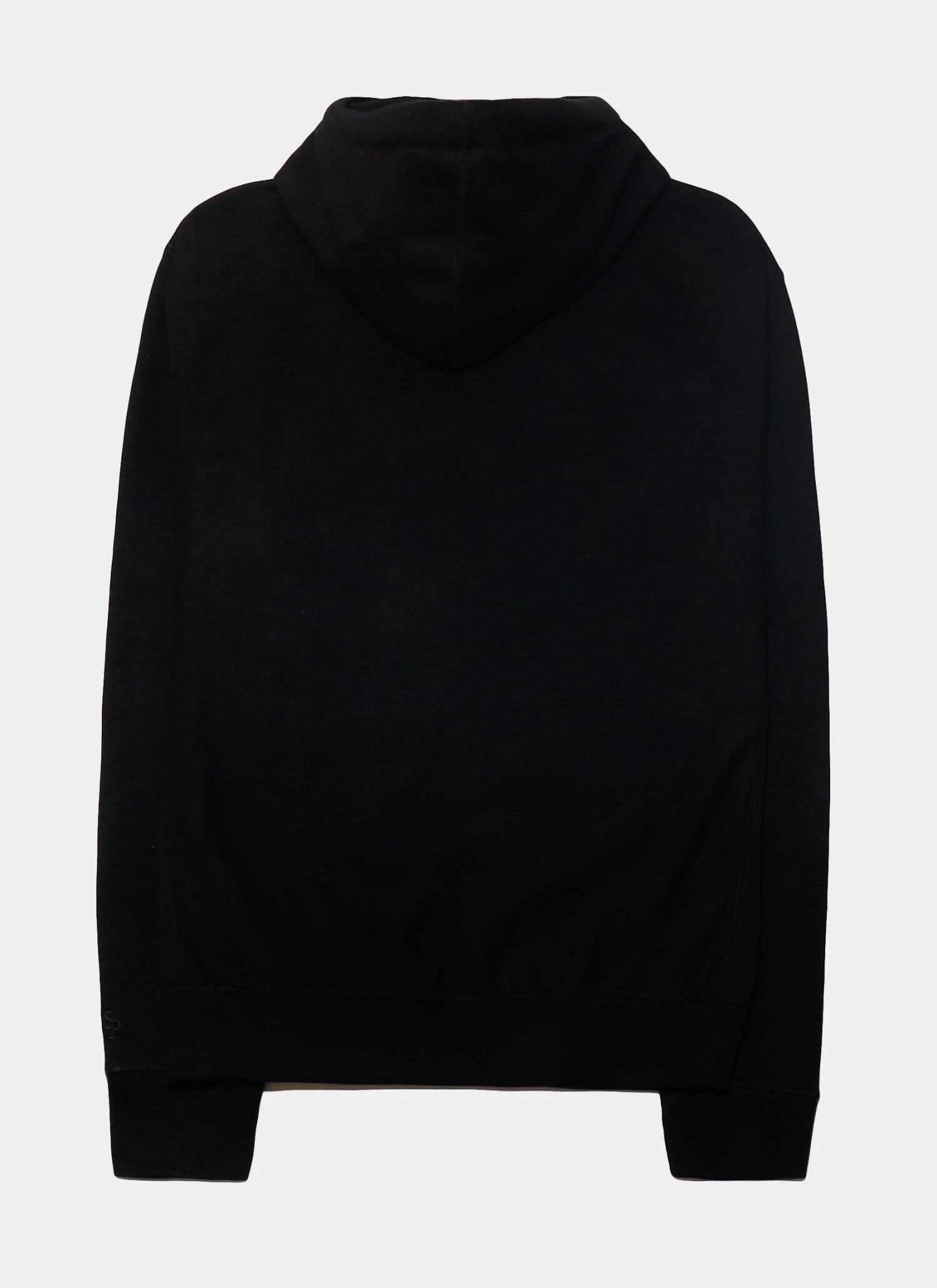 Terry Zip Mens Hoodie (Black Abyss) 4 Terry Zip Mens Hoodie (Black Abyss) - Image 2