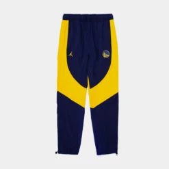 Nike Golden State Warriors Woven Pant Mens Pants (Blue/Yellow)