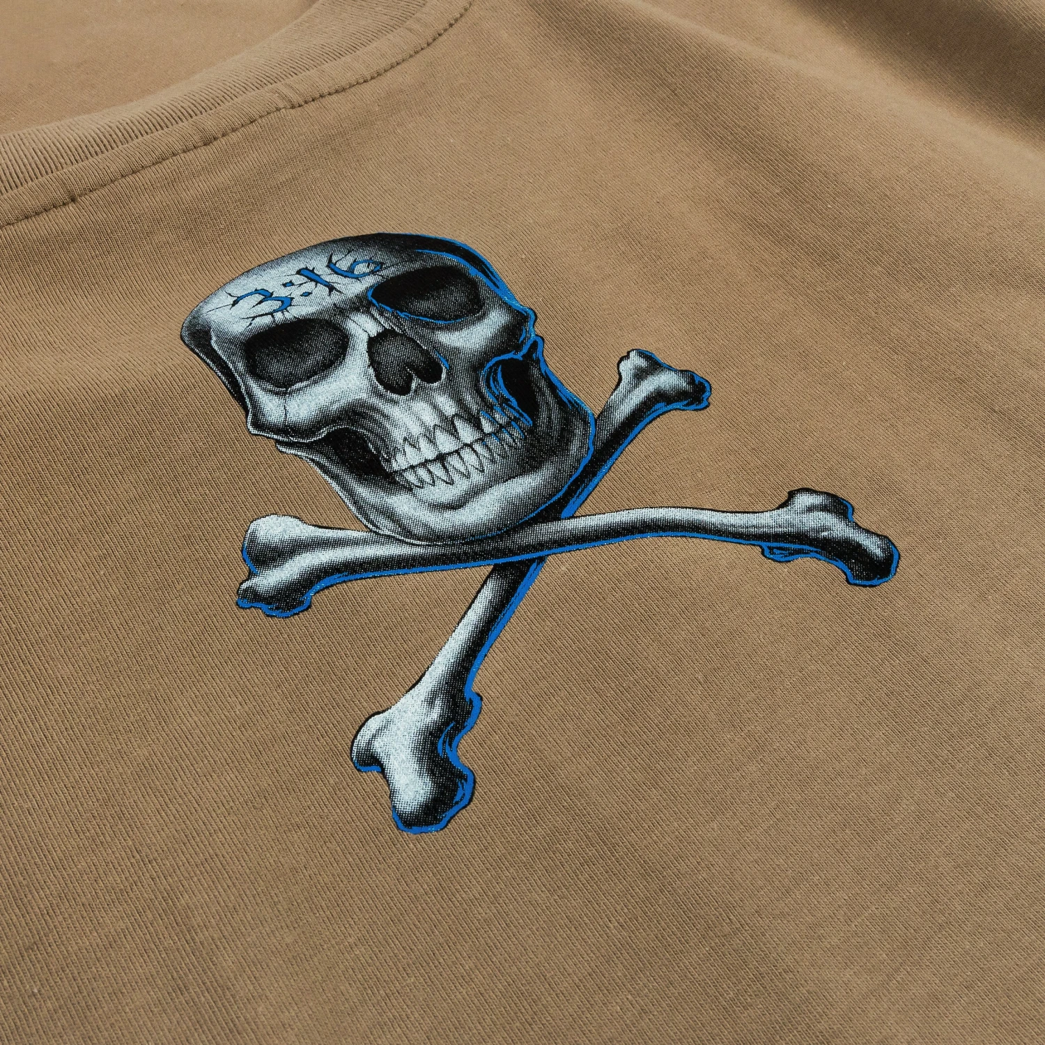 SP X WWE Stone Cold Steve Austin Mens Short Sleeve Shirt (Beige) 4 SP X WWE Stone Cold Steve Austin Mens Short Sleeve Shirt (Beige) - Image 3