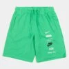 Nike Club + MLogo Fleece Mens Shorts (Green)