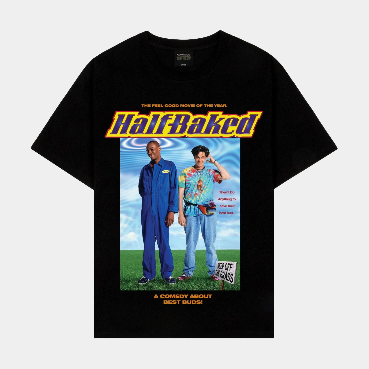 SP X Half Baked Poster Mens Short Sleeve Shirt (Black) 3 SP X Half Baked Poster Mens Short Sleeve Shirt (Black)