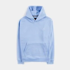 Jordan Essentials Fleece Pullover Mens Hoodie (Blue)