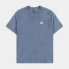Nike NSW Club Mens Short Sleeve Shirt (Blue) -Nike || ADIDAS || Jordan Clothing Shop fa638dcb3df090f24ec613e327f96d47