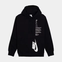 Nike Club Fleece+ Pullover Mens Hoodie (Black)