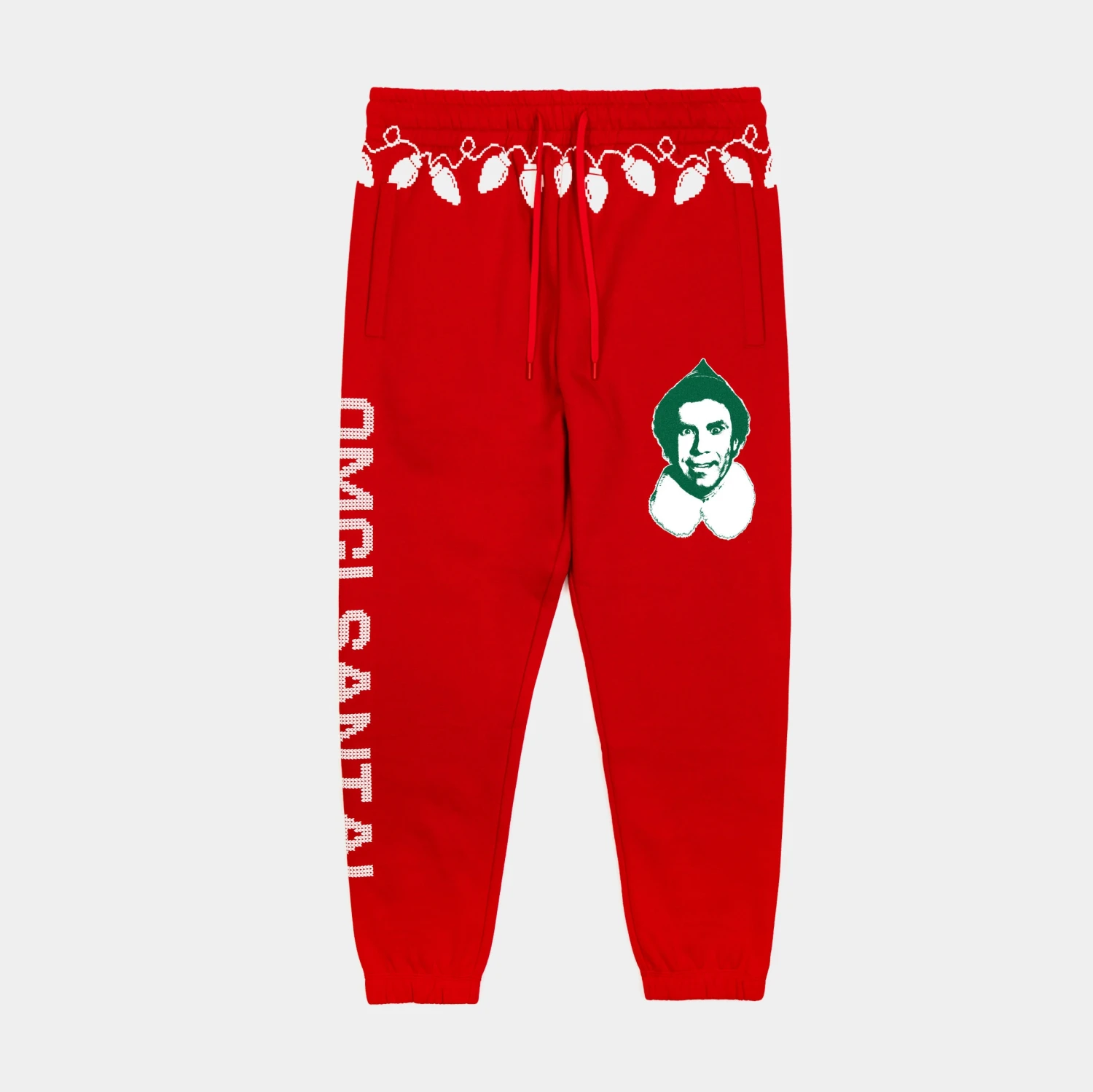 SP X Elf OMG! Santa Joggers Mens Pants (Red) 3 SP X Elf OMG! Santa Joggers Mens Pants (Red)